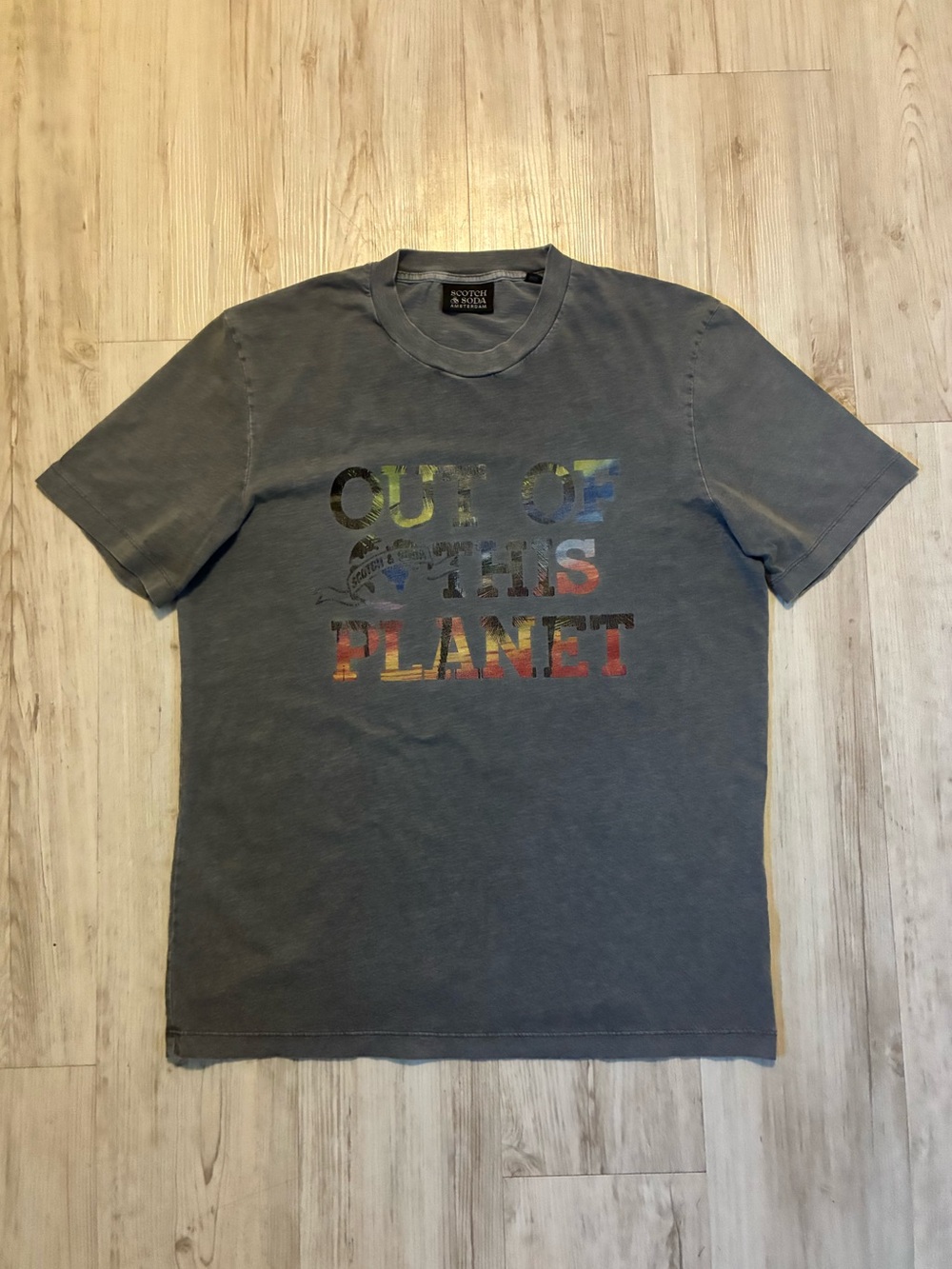 Scotch & Soda Out Of This Planet Graphic T-Shirt
